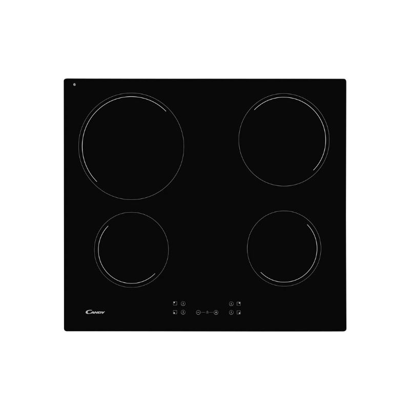 Candy Four Ring Ceramic Hob (Black) CH64CCB