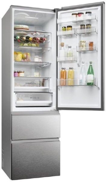 Combi Haier 3P, 205x60cm, NF, E, Inox HTW5620ENMG