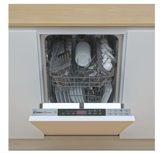 Candy CDIH2T1047 Dishwasher, 10 place settings, 45cm, Integrated