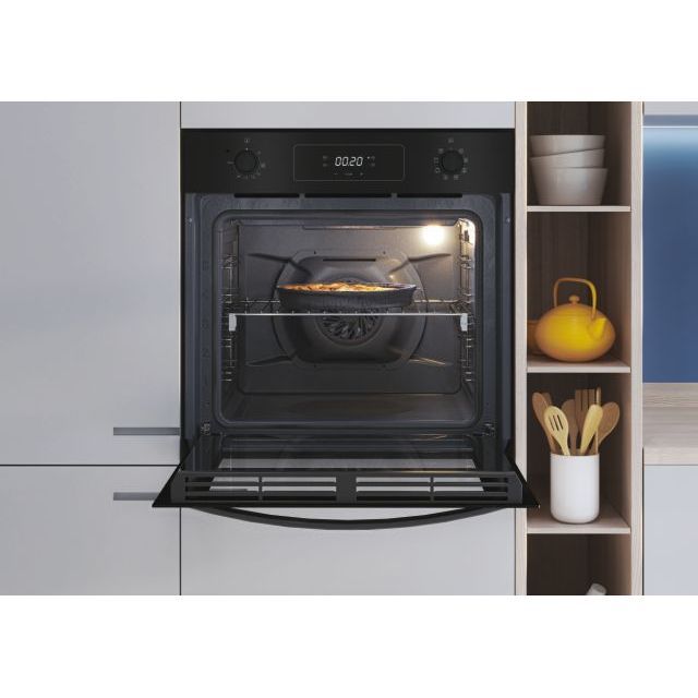Candy FIDCPN625L Oven, 70L, A+, Multif, Black