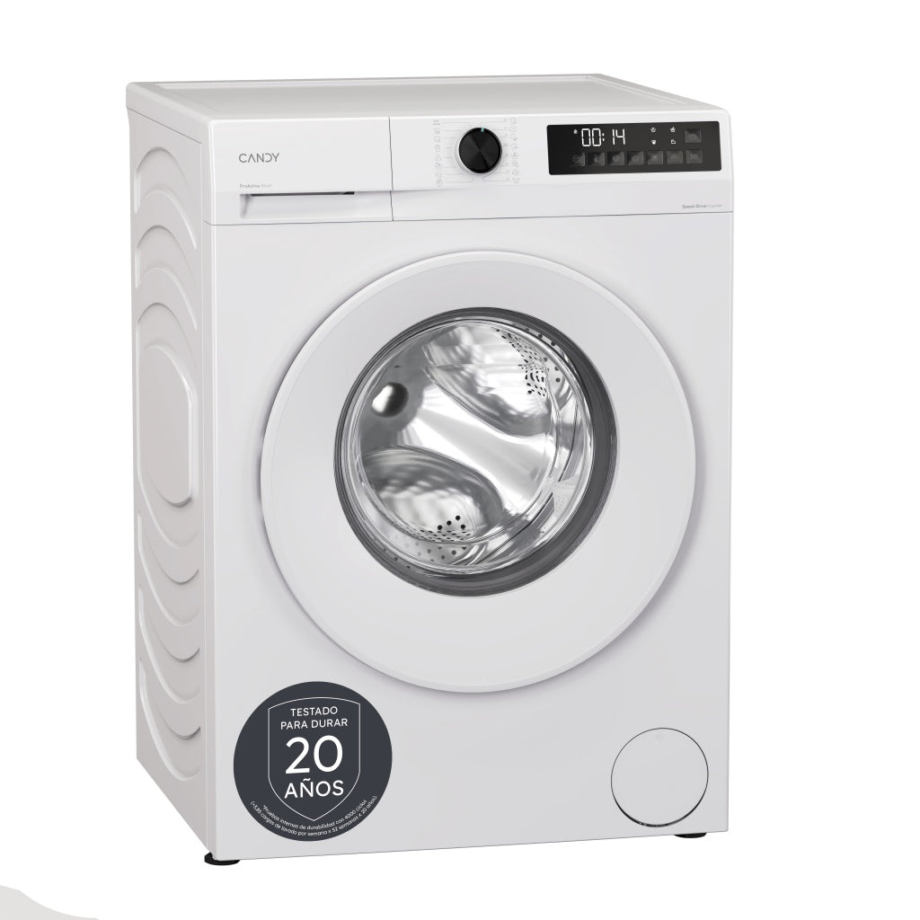 Candy GD48S5S washing machine, 8kg, 1400rpm, A, White