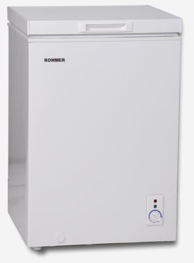 Rommer MFE100 chest freezer, 55x48cm, E, 99L