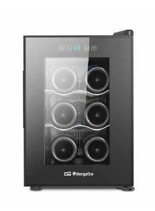 Orbegozo VT640 Wine Cellar, 17L, 6 Bottles, 26x40x51