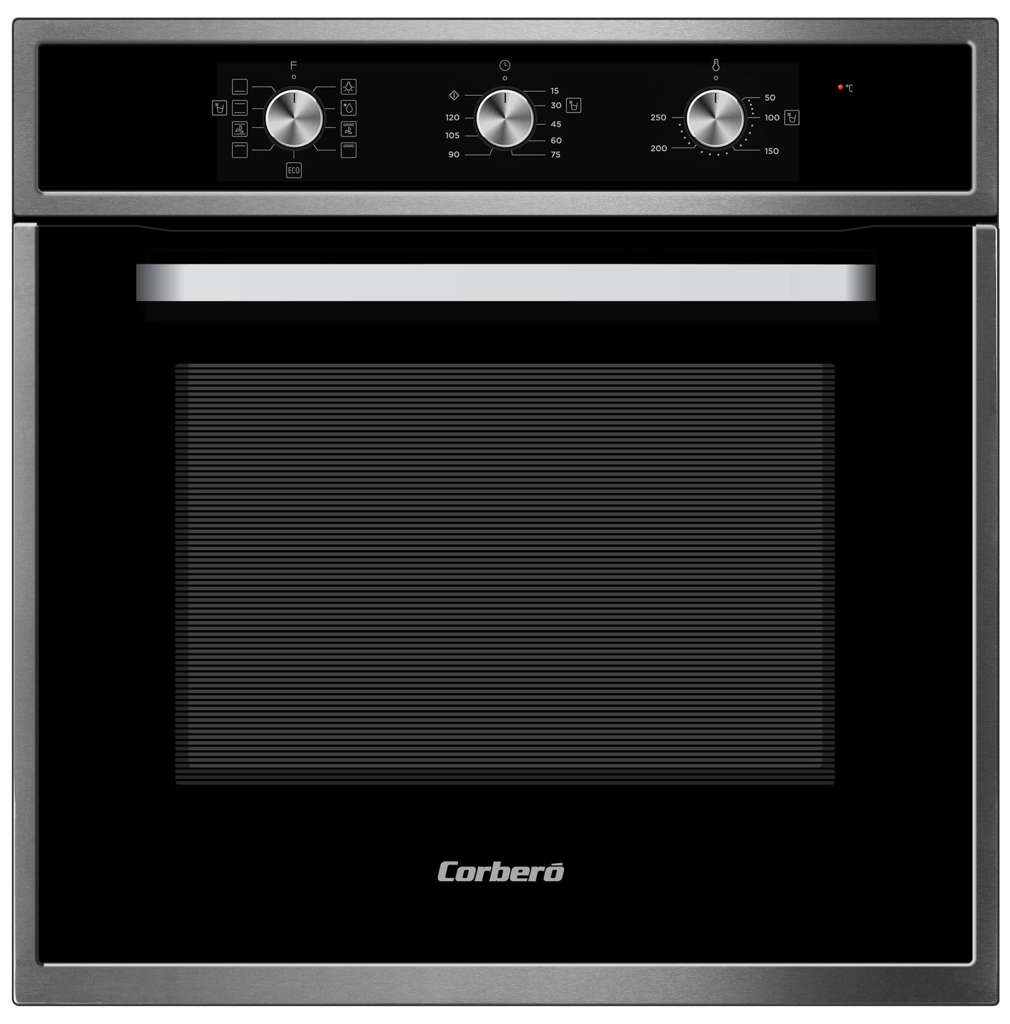 Corbero Oven, Multif.8, 65L, A, Black CCHM703X