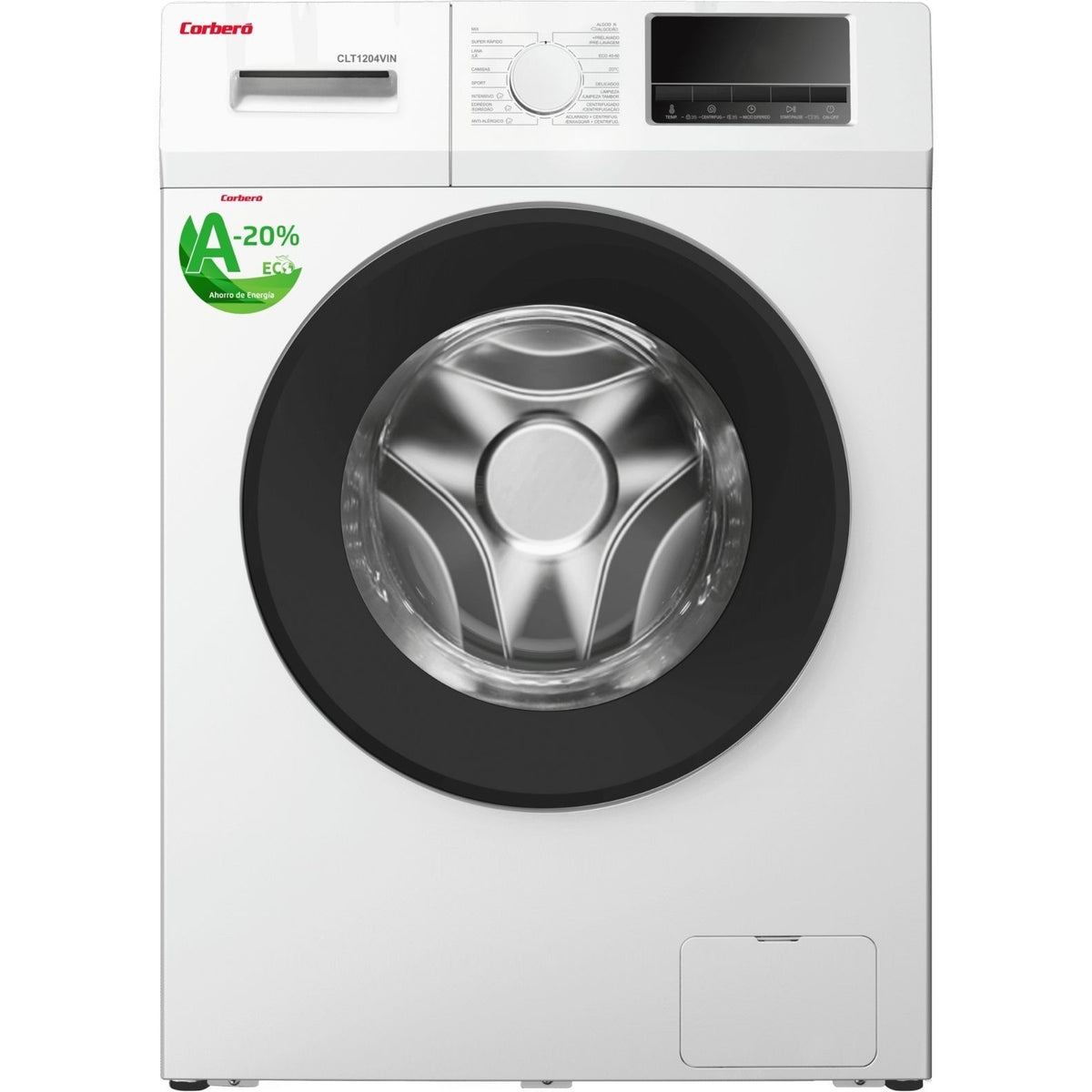 Corbero CLT1204VIN washing machine, 12kg, 1400rpm, A