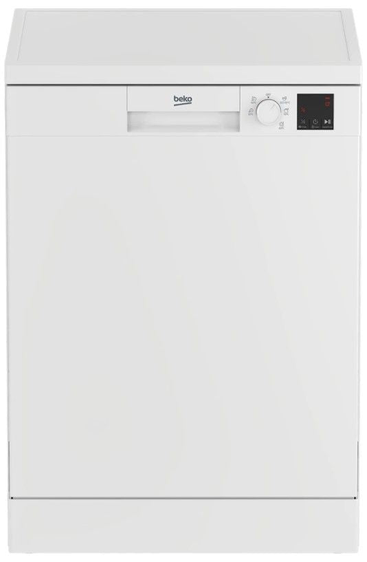 Beko DVN05320W dishwasher, 13 cub, E, White