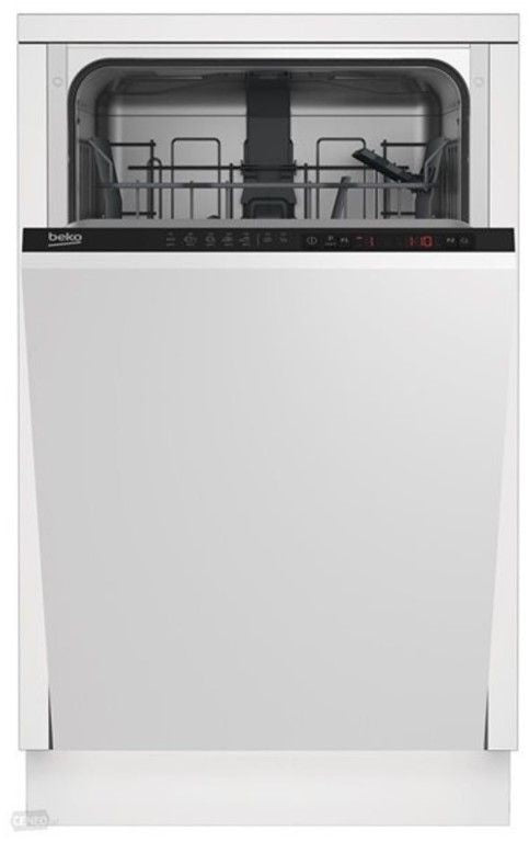 Beko Dishwasher, 10Cub, E, 45cm, Integral DIS35023