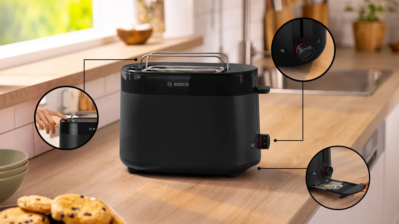 Compact toaster MyMoment Black
TAT2M123GB