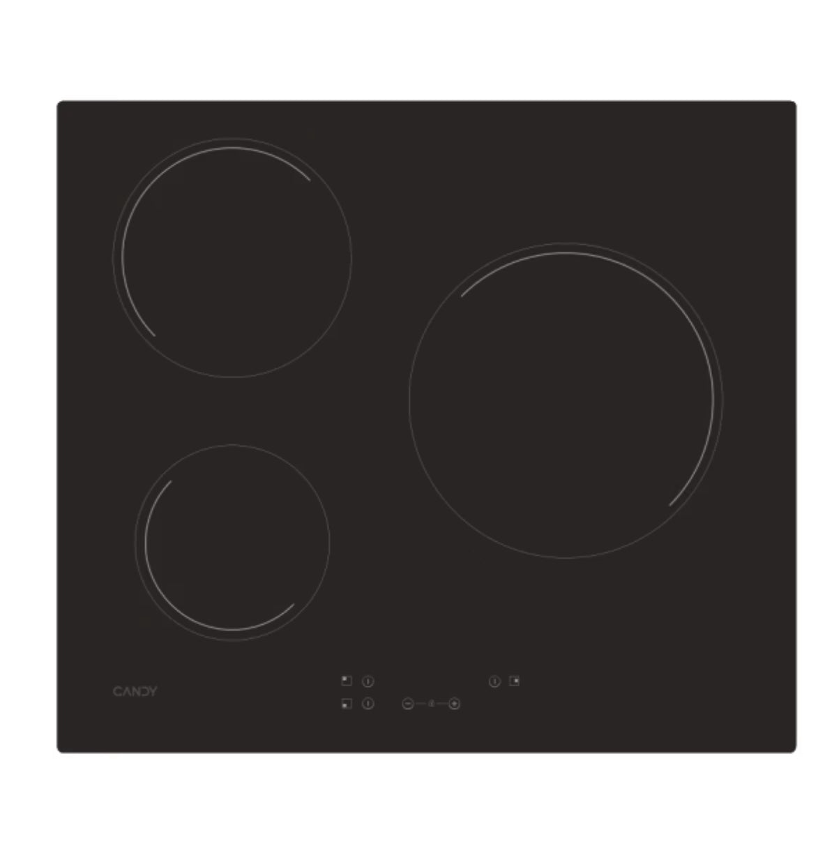 CANDY Hob 4f Ceramic Glass Plate CH63CC4U2