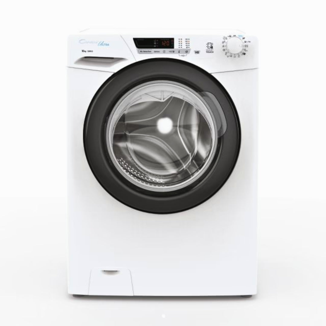 Candy Ultra Smart Washing Machine, 10KG, 1200 RPM, Class B - HCU2102DWB41S