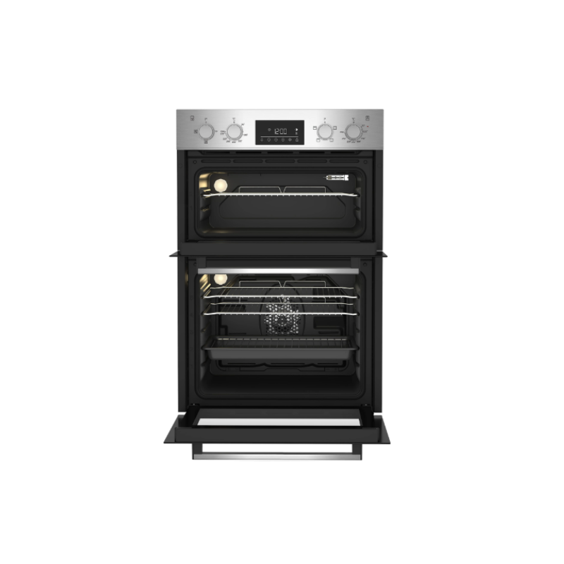 Beko Built-In Double Fan Oven with SteamShine 90cm BBADF22300