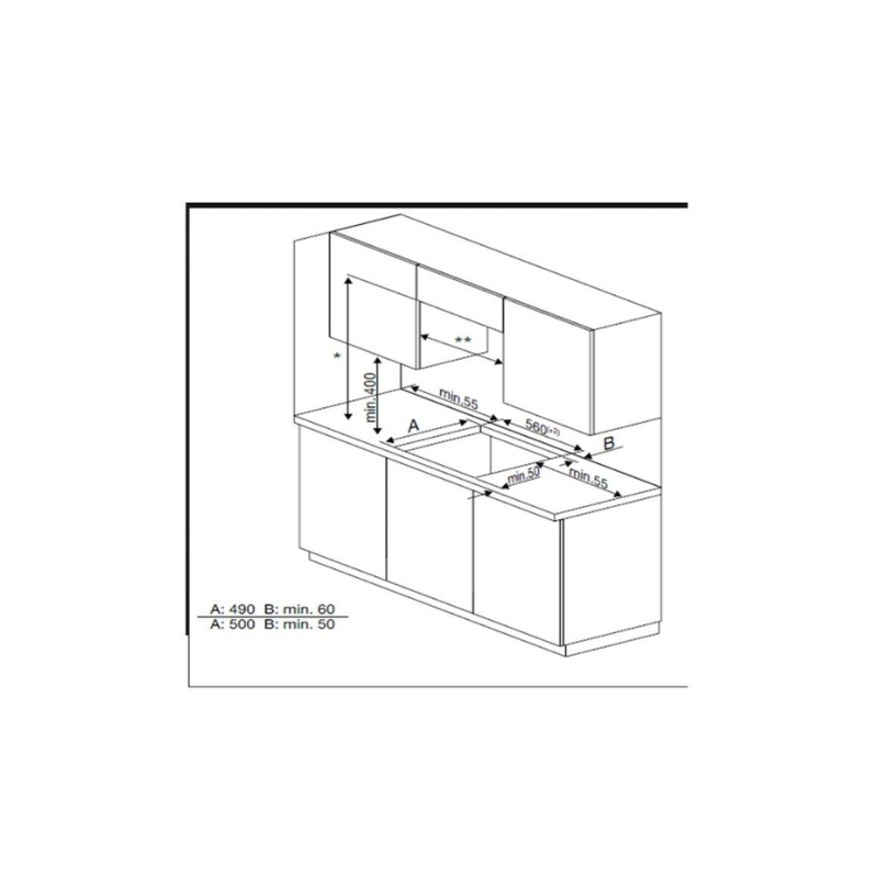 Induction Beko, 3 zones, 28cm HIIS63206M