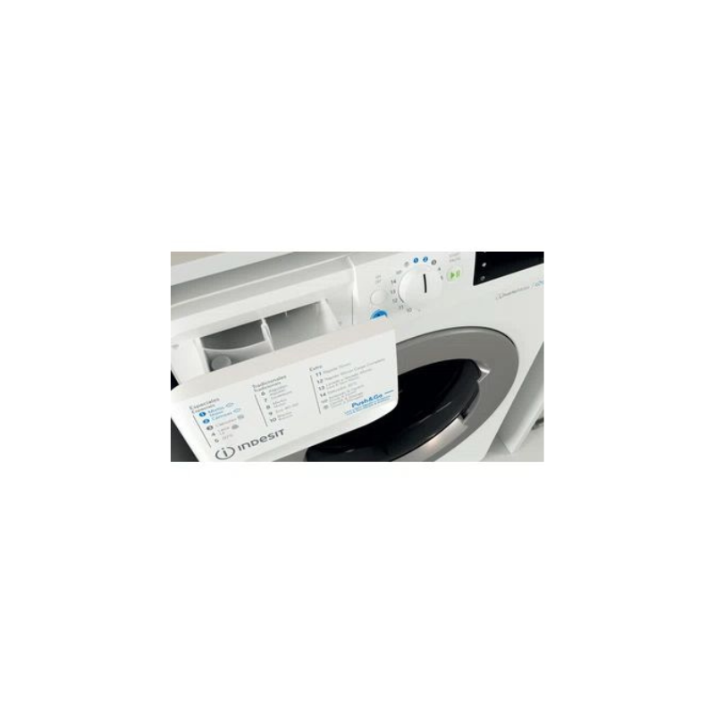 Indesit Freestanding Front Loading Washer-Dryer White D BDE96436WS