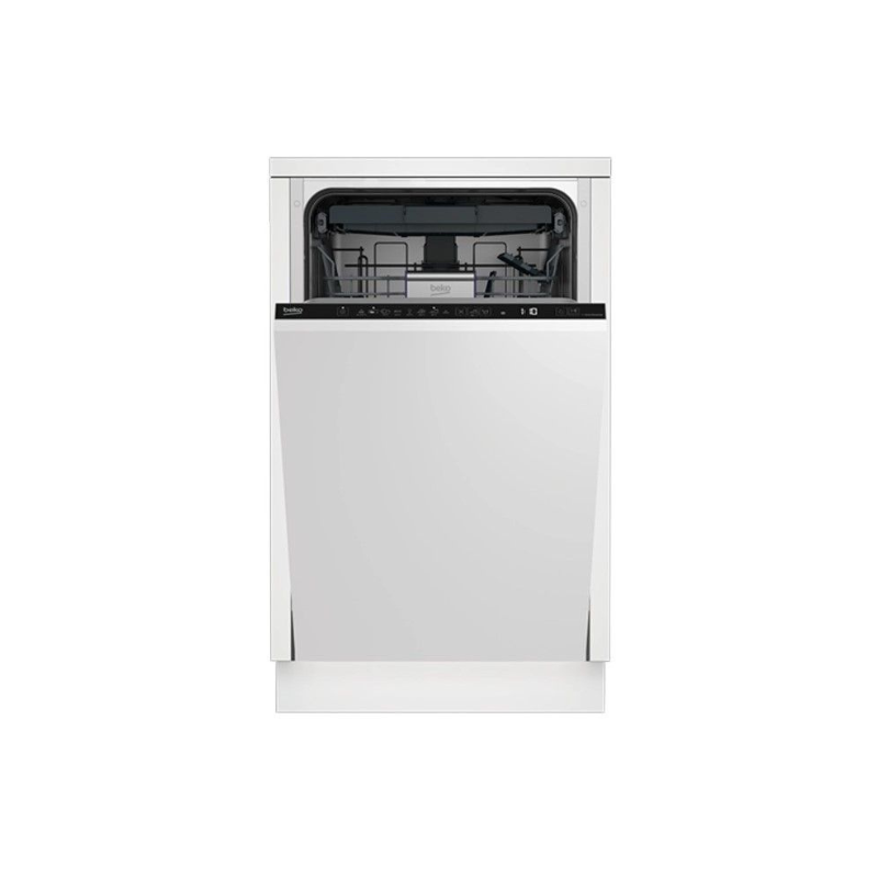Beko integrated dishwasher 45 cm, 11 place settings, E DIS48120