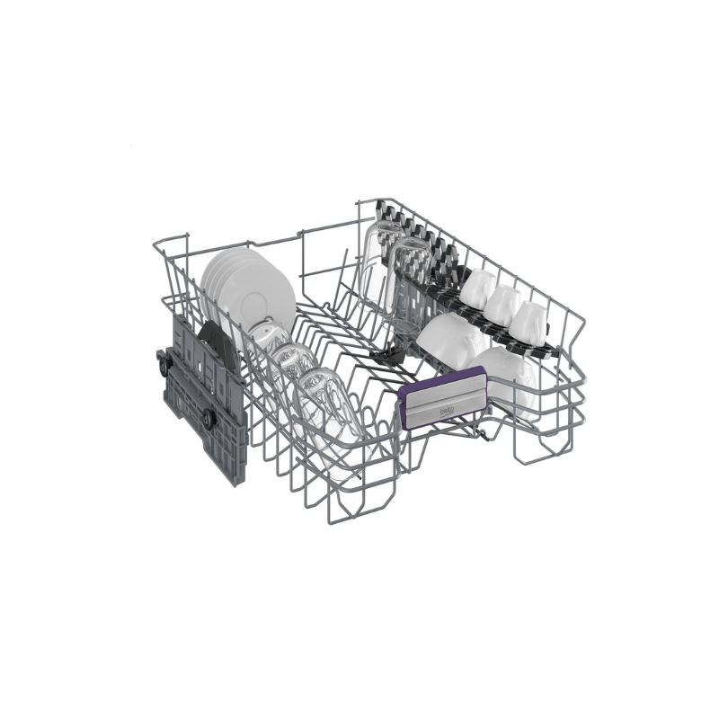 Beko integrated dishwasher 45 cm, 11 place settings, E DIS48120