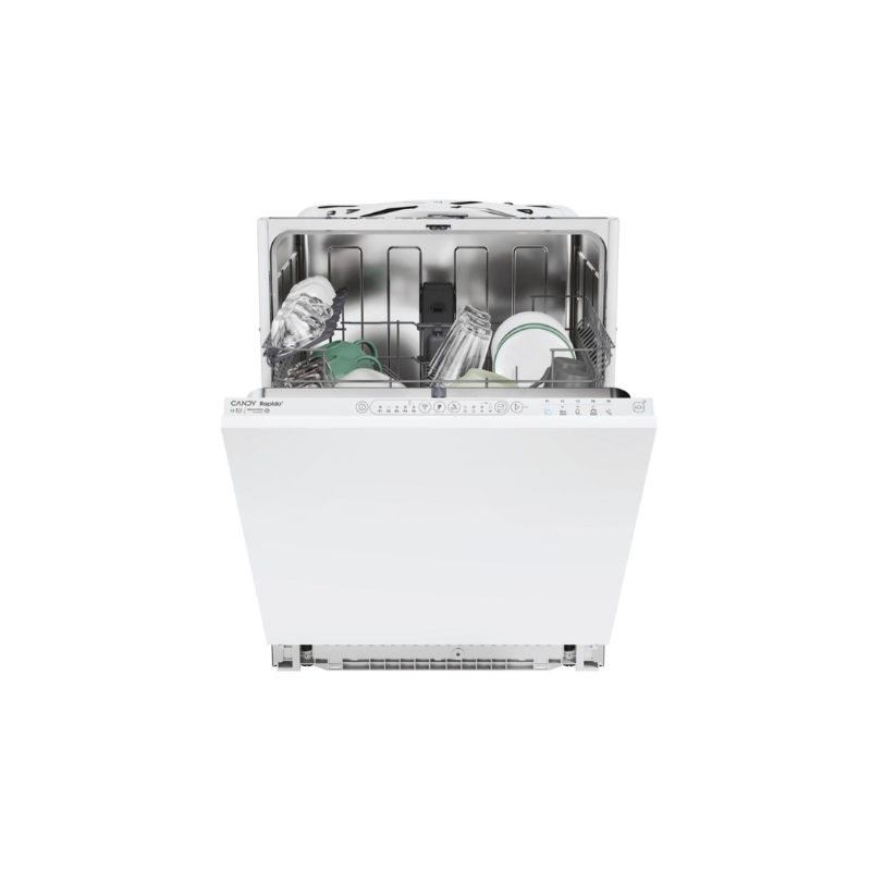 Candy RapidÓ Dishwasher, White, 13 Place Settings, E CI3E7L0W2