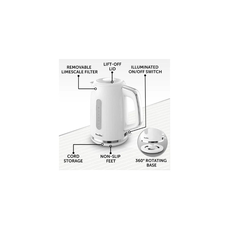 Breville Bold Kettle – White VKT257