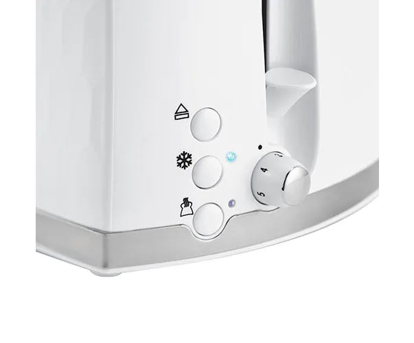 Russell Hobbs Honeycomb 2 Slice White Plastic Toaster 26060