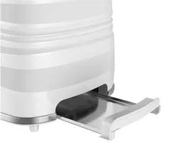 Swan, 2 Slice Symphony Toaster, High Gloss and Matt Finish, 930 Watt, White, Plastic ST31050WN