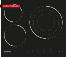 Corberó CCVM3574 Ceramic hob, 3 Zones, 60cm, Touch Control