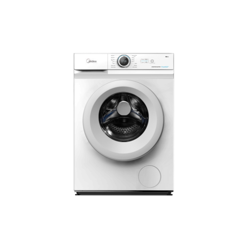 Midea washing machine , 8Kg, 1400RPM, B - MF100W80B1WES