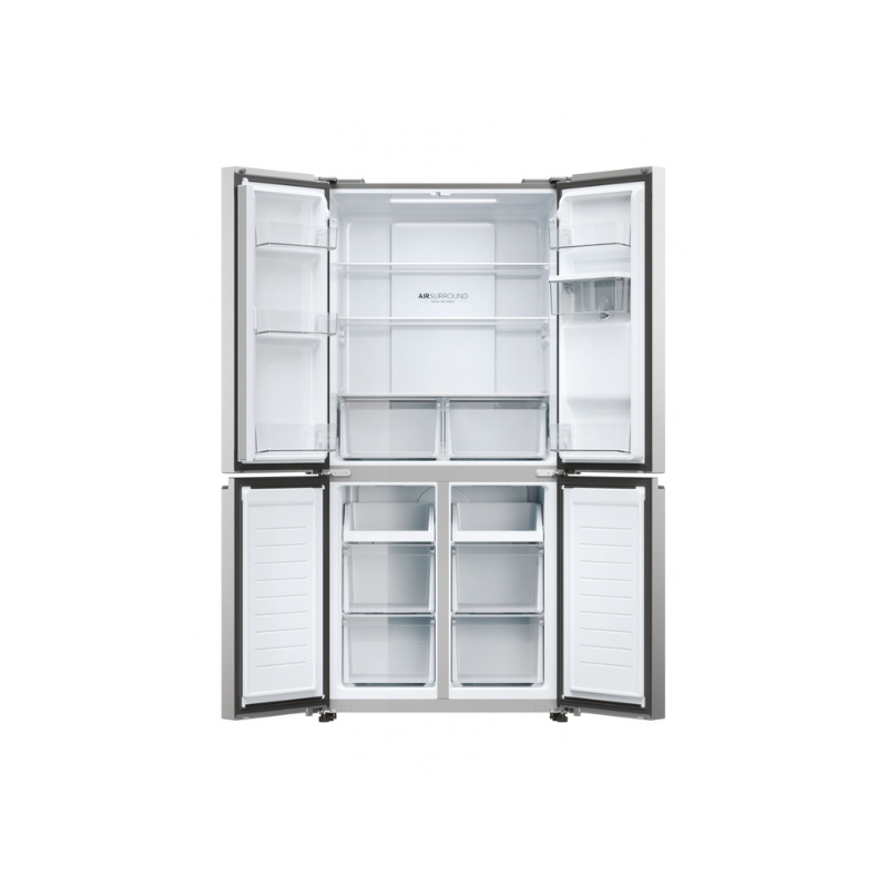 Haier American 4 door fridge, 182×83.3cm E, NF HCR3818EWMM
