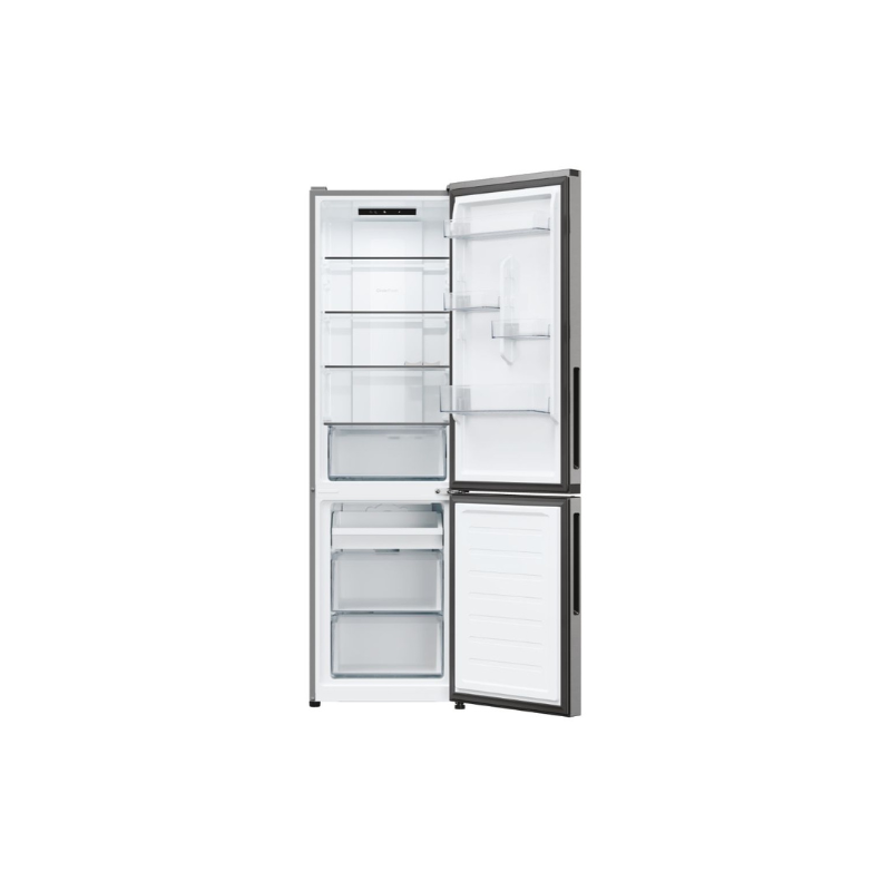 Candy Combi fridge Fresco , Inox, 183 cm, No Frost, E CNCQ2T518EX