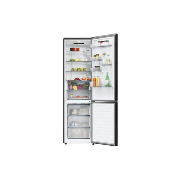 Candy Combi fridge B, 205x60cm, TNF, E, Black CNCQ2T620EB