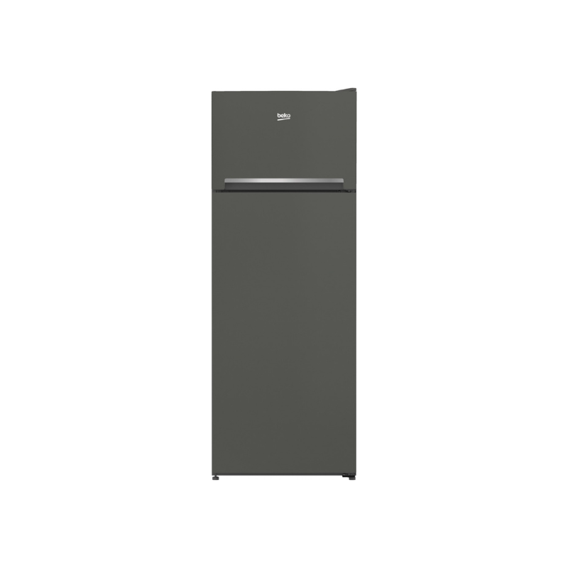 Beko 2-door fridge freezer, Inox, 146 cm, E RDSA240K40GN
