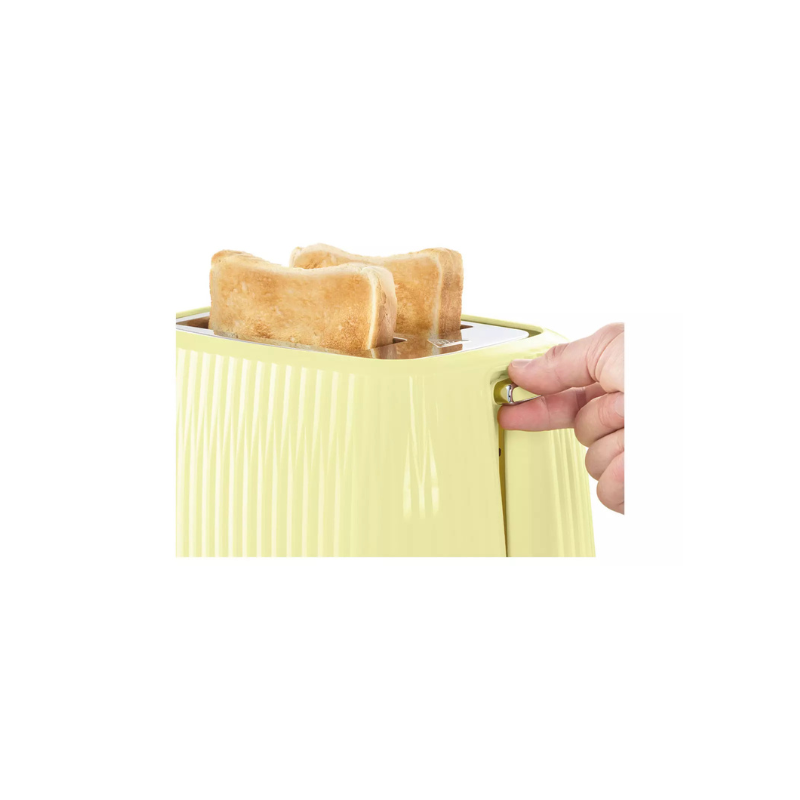 Russell Hobbs Eden Lemon Yellow Kettle and Toaster 27363BU