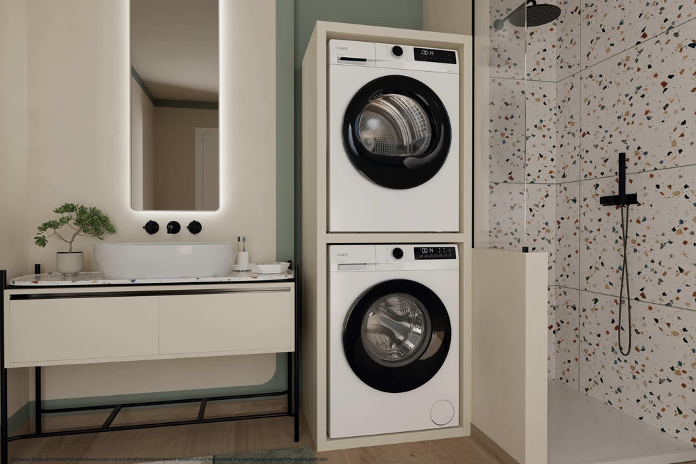 Candy GDS8N1B37 Tumble Dryer, 8kg, Class E, Heat Pump