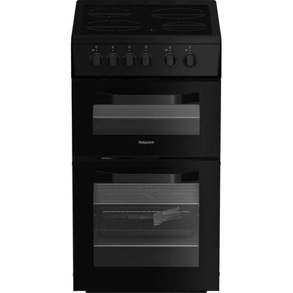 Hotpoint- Electric Twin Cooker - Black HTE5VCB
