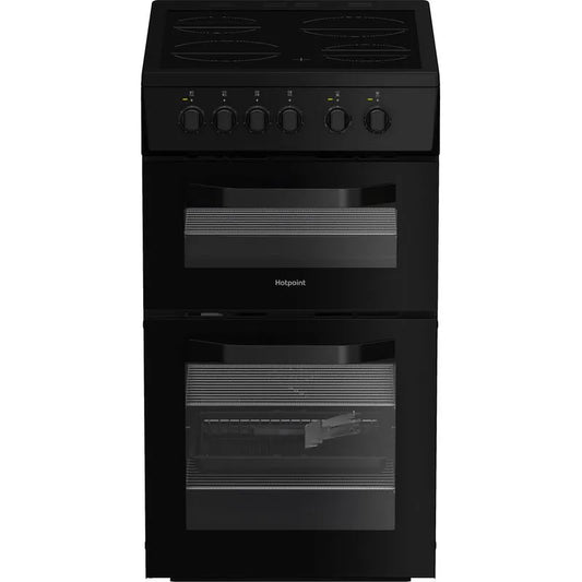 Hotpoint- Electric Twin Cooker - Black HTE5VCB