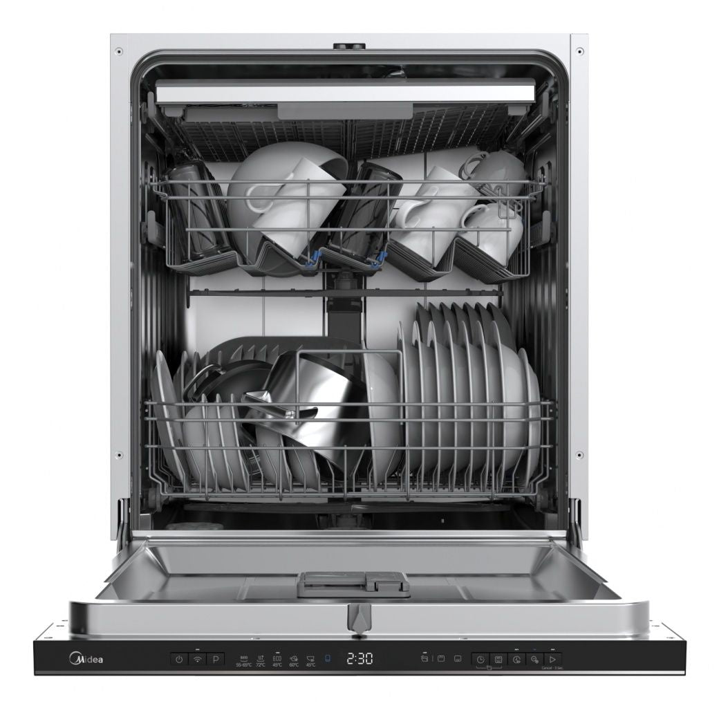 Midea Dishwasher MDWEB1403MBEA, 14Cub, A, 3ªB
