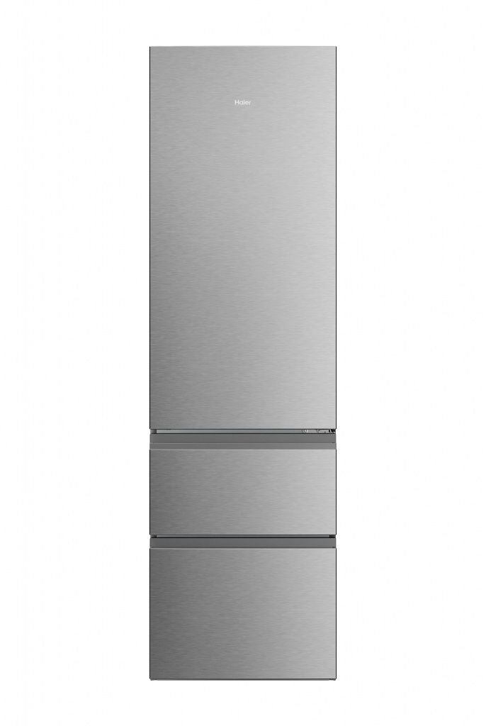 Combi Haier HTR3620ENMG, 205x60, E, TNF, Inox, 3 doors