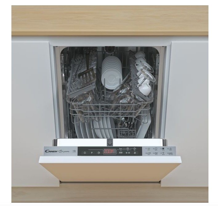 Candy CDIH2T1047 Dishwasher, 10 place settings, 45cm, Integrated