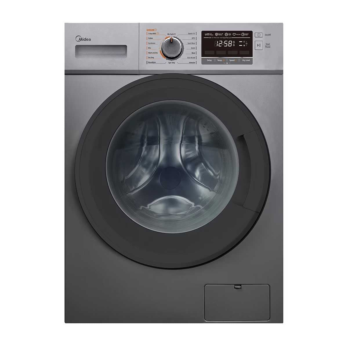 MIDEA WASHER DRYER MFGL05D80BDES, 8/6KG, 1400RPM