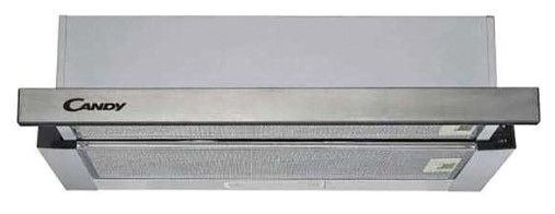 Candy CBT6252X Hood, 60cm, 332m3/h, Telescopic