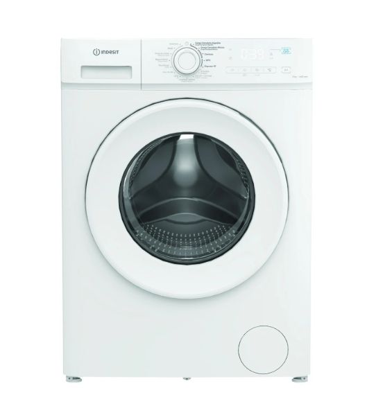Indesit washing machine, 8kg, 1400rpm, A IMA864MYTIMESPT