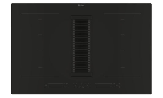 Haier HAIH82MTMCF Induction Hob, 4 Flex Zones, Extractor Fan