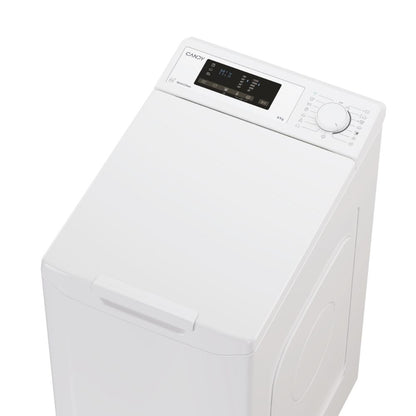 Candy washing machine, Top loader 6kg, 1200rpm TCA263D3S
