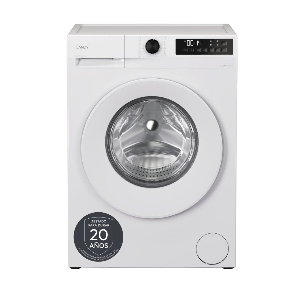 Candy GD48S5S washing machine, 8kg, 1400rpm, A, White