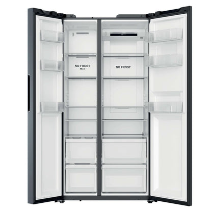 Candy CNSQ2T918EX Side-by-Side Refrigerator, 178x91