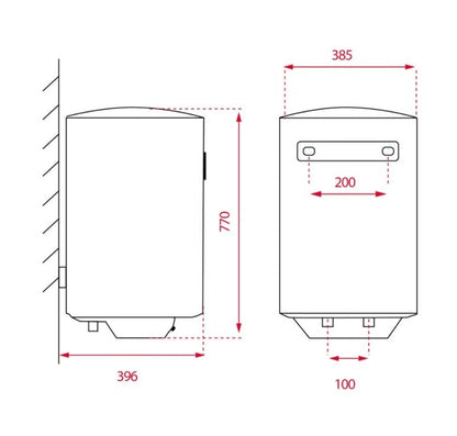 Teka electric water heater EWH50C