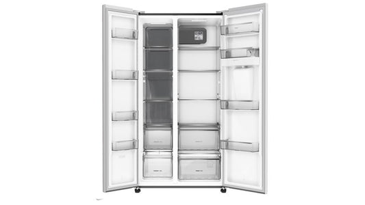 Teka SbS refrigerator, 177x91, E, White RLF74930WH