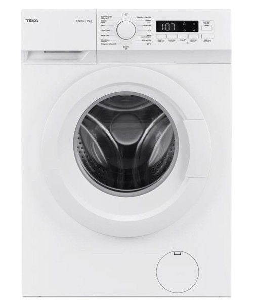 Teka washing machine, 7kg, 1200rpm, A, Inverter WMK40740BL