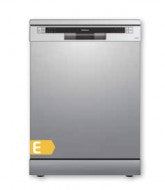 Corbero CLVM605X Dishwasher, 12 place settings, 60cm, E, Stainless Steel