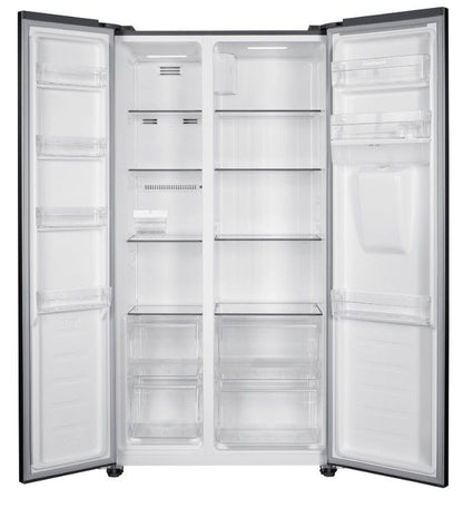 Amer Fridge. Corbero CFSBSH735XWD, 177x91, E, Inox