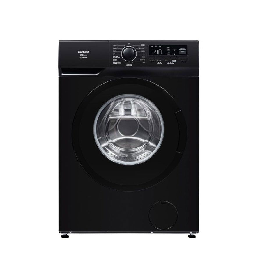 Corbero Washing Machine, 9kg, 1400rpm, Black CLAM9046N