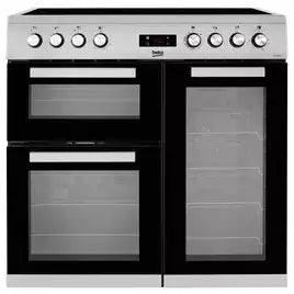 Beko 90cm Electric Range Cooker - Stainless Steel KDVC90X